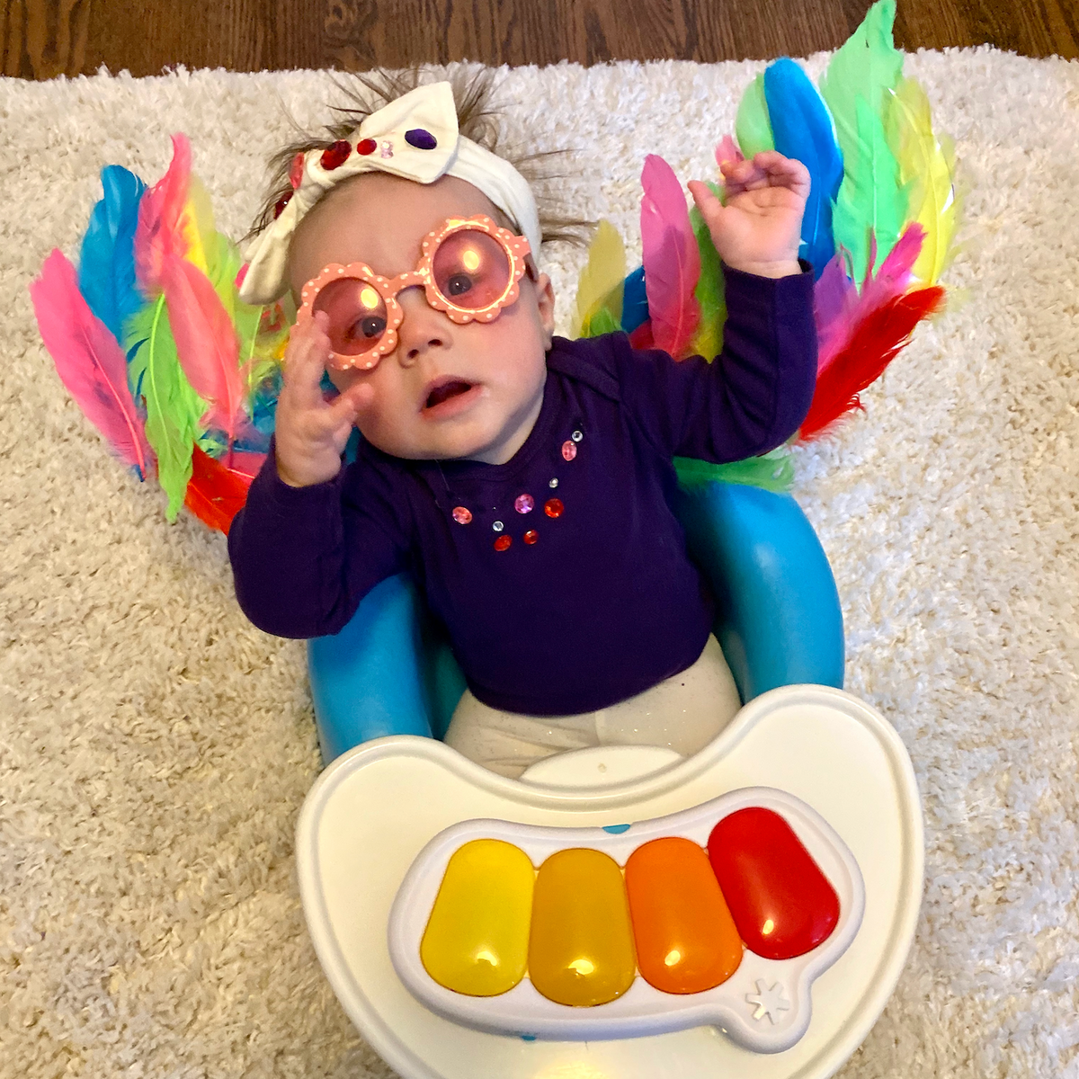 Elton john discount baby costume