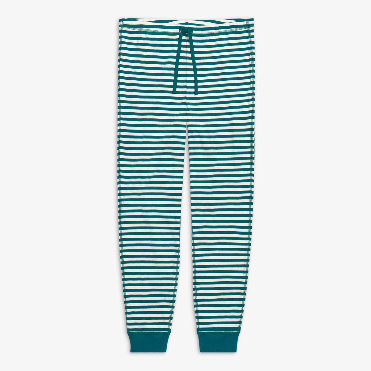 Grown ups organic PJ pant in stripe Primary