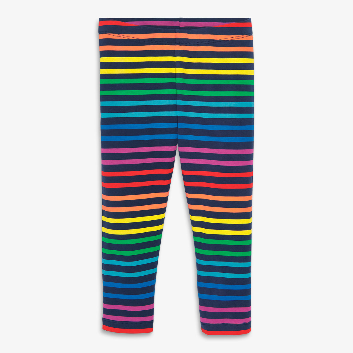 Capri legging in bright rainbow