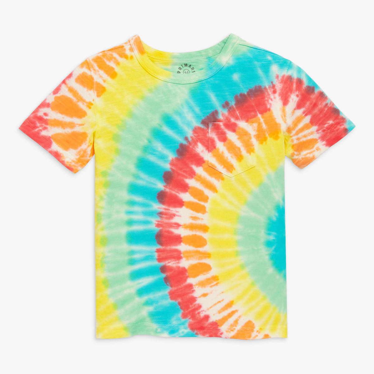 Fluorescent Pink and Yellow Tie Dye T-Shirt - Tie Dye Space