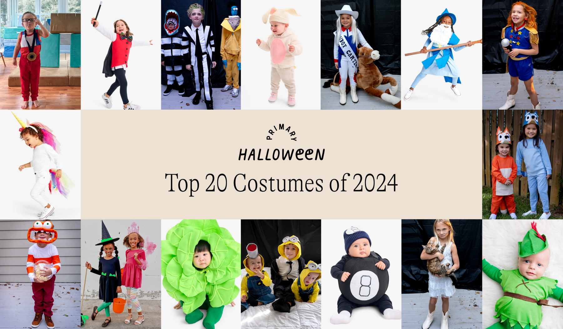 Primary's Top 20 Halloween Costumes of 2024