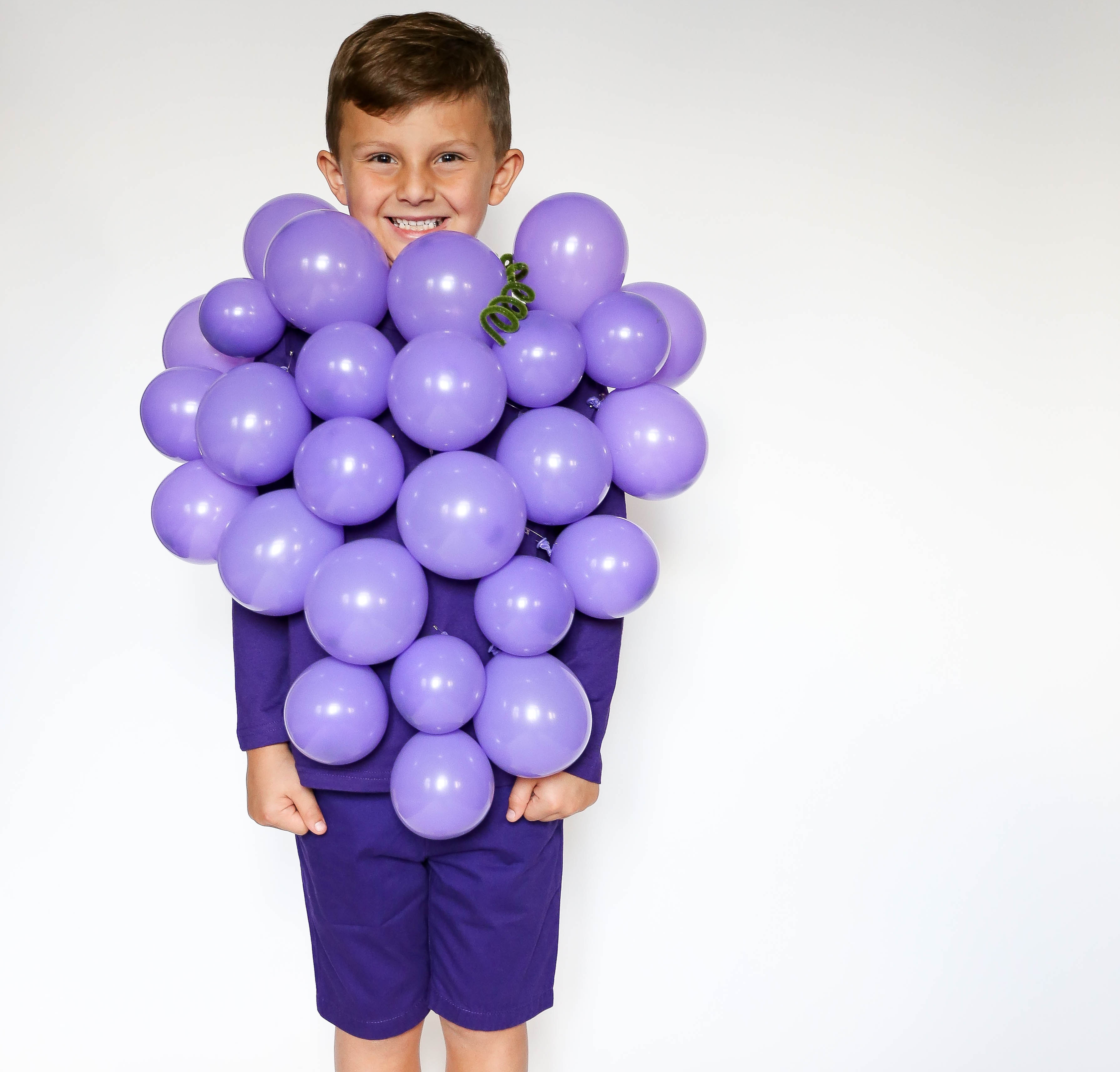purple balloons