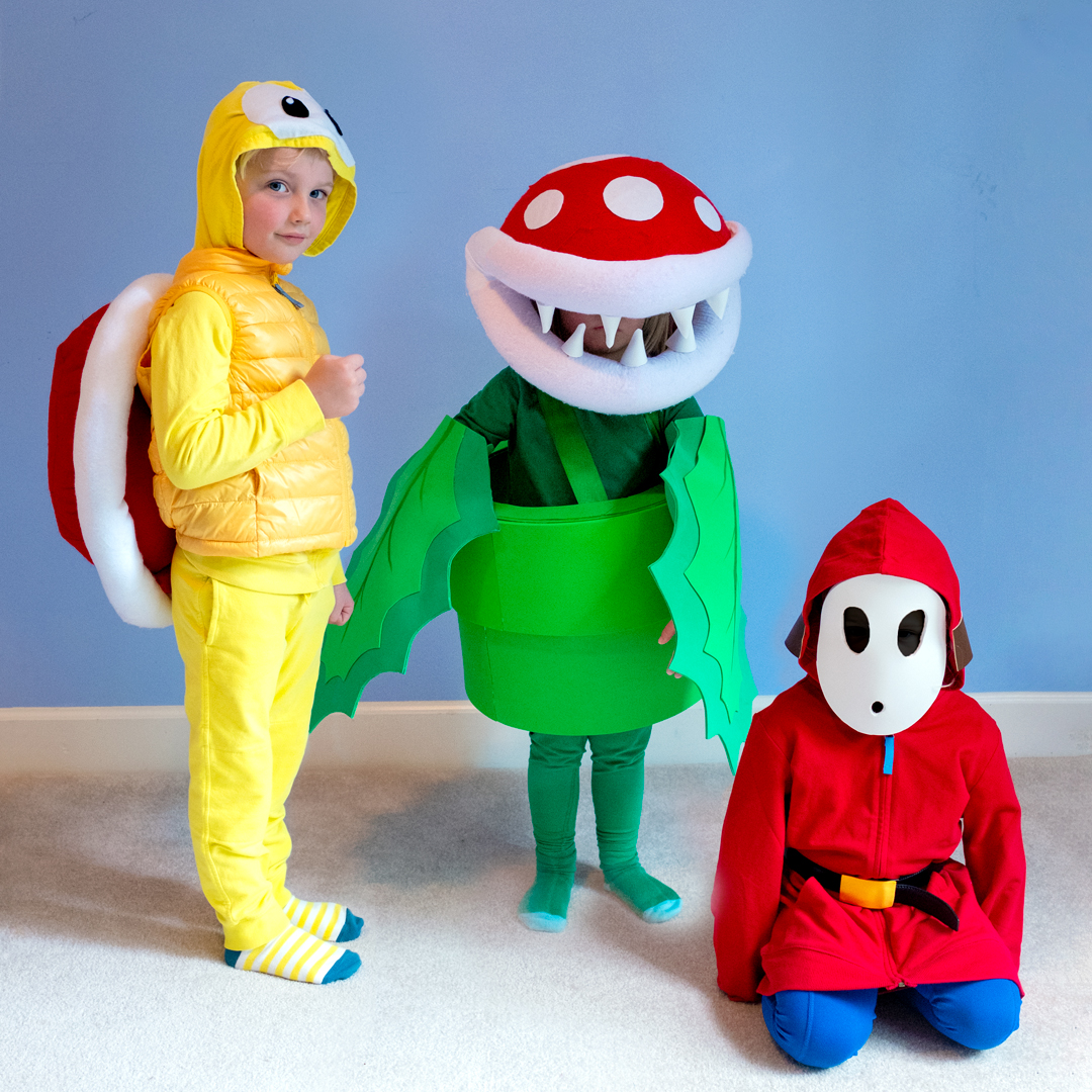 Mario Brothers Group Costumes