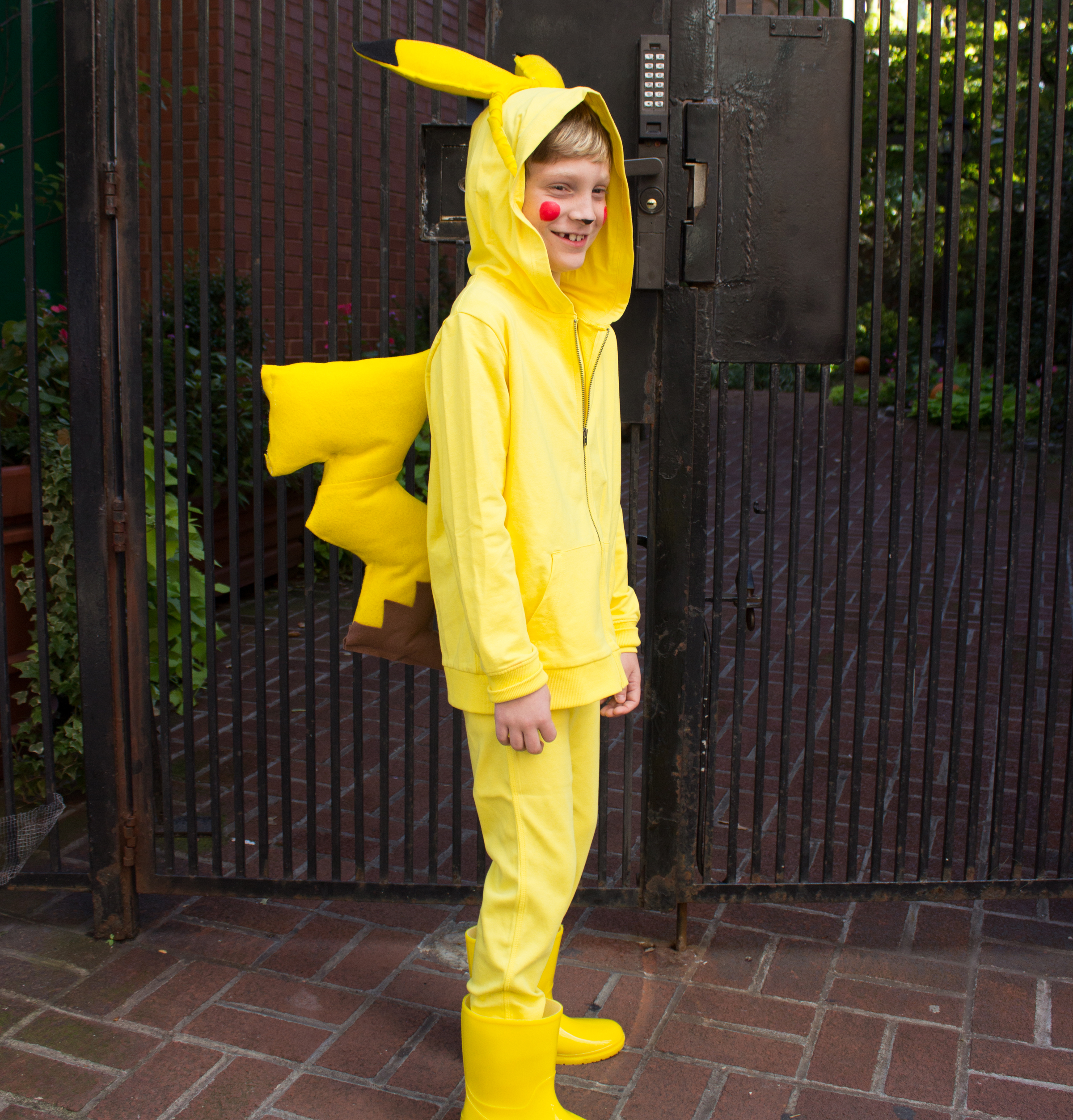 DIY Pokemon Pikachu Costume - Keeping it Simple