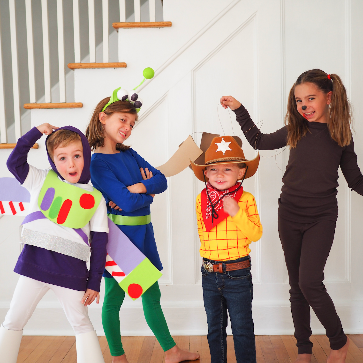 DIY Toy Story Group Costume