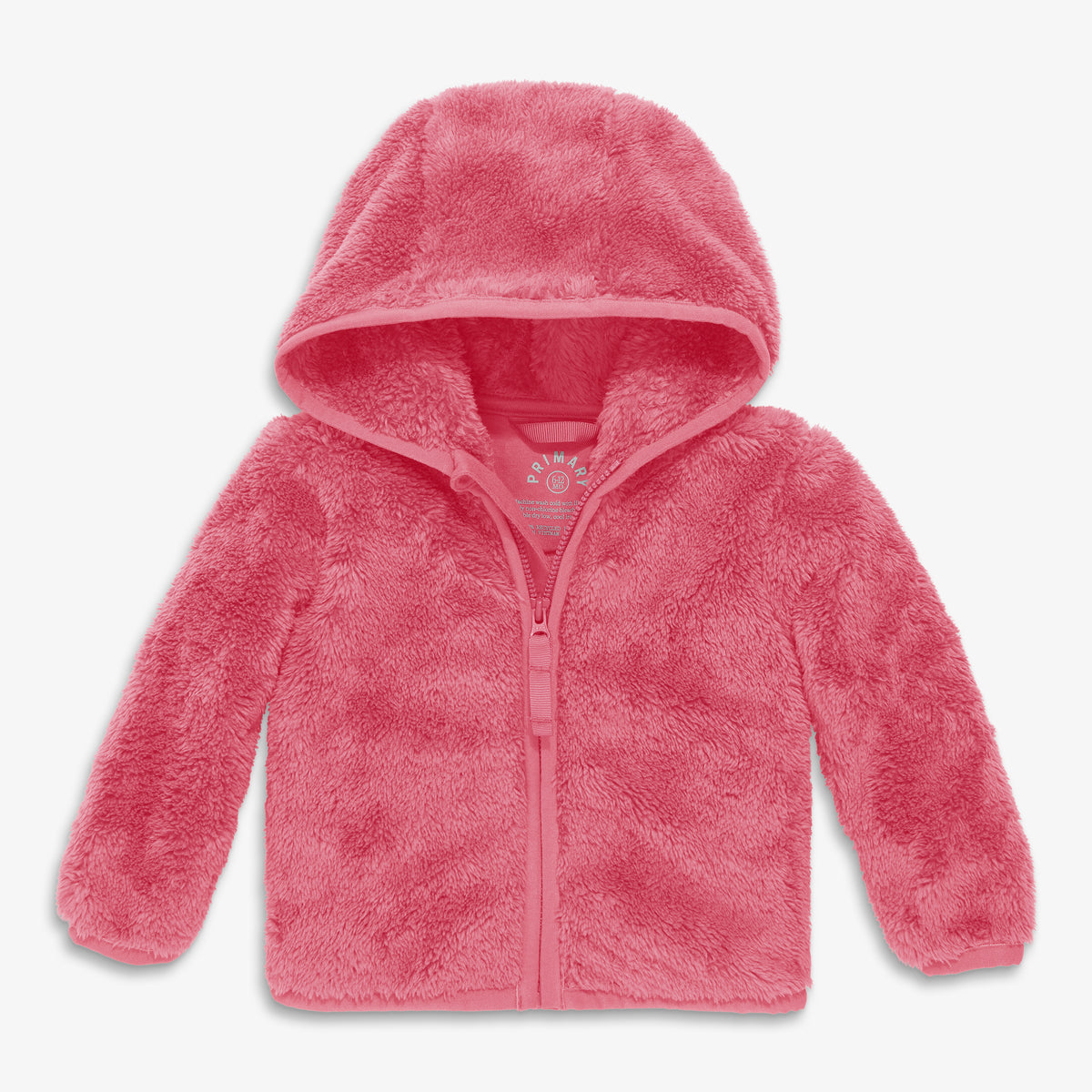 Baby teddy fleece jacket | Primary.com