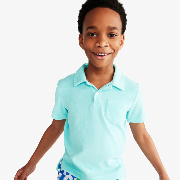 Pink Polo Towel Shirt kids | Mariner